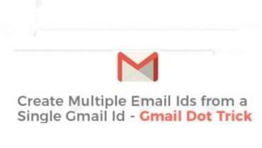the dot trick on gmail