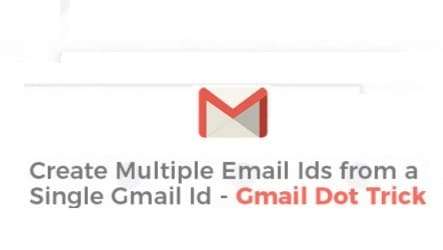 dot gmail trick javascript